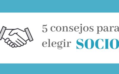 5 consejos para elegir socio – Infografía